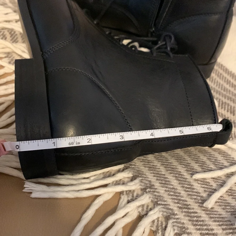 New ALDO Men’s Black Leather Dress Casual Chukka Boots